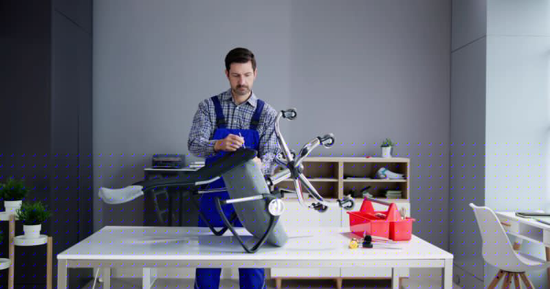 Office Workstation Assembly