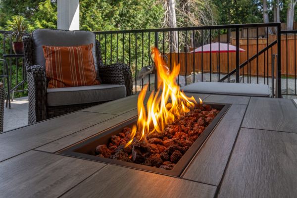 Gas Fire Pit Installation in Cheyenne